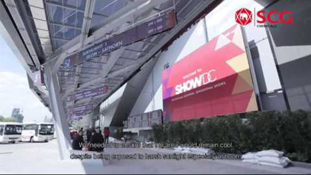 Shinkolite™ Heat Cut Sheet ตอบโจทย์เรื่องกันความร้อนสำหรับหลังคาที่รอรถโดยสาร