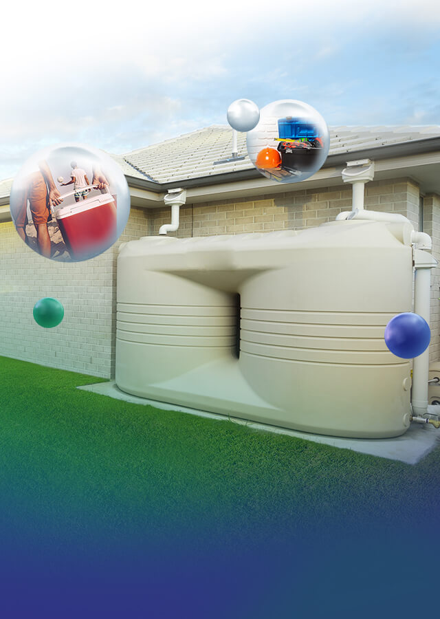 ผลิตภัณฑ์ถังเก็บน้ำ